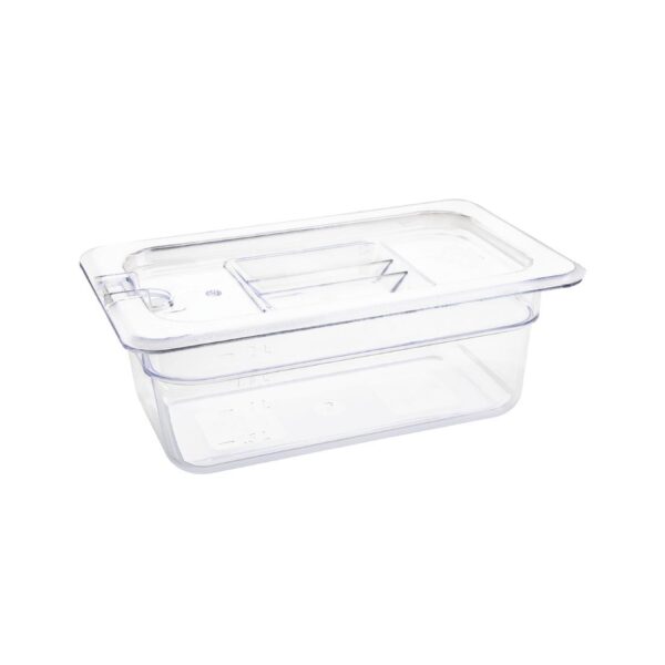 Vogue Clear Polycarbonate - GN 1/4 100mm - Image 4