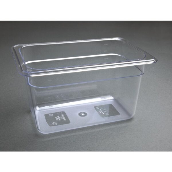 Vogue Clear Polycarbonate - GN 1/4 150mm - Image 7