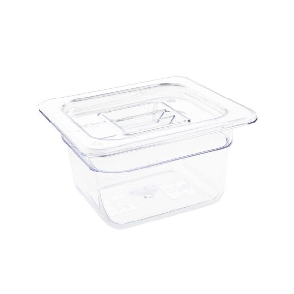 Vogue Clear Polycarbonate - GN 1/6 100mm - Image 3