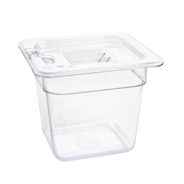 Vogue Clear Polycarbonate - GN 1/6 150mm - Image 3