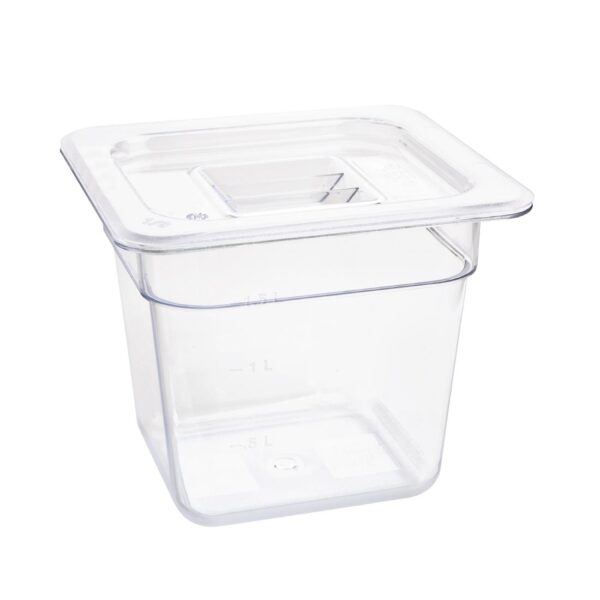 Vogue Clear Polycarbonate - GN 1/6 150mm - Image 4