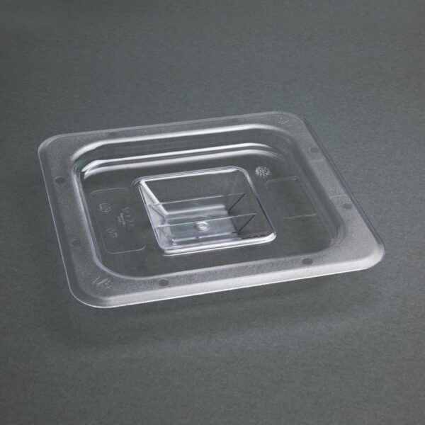 Vogue Clear Polycarbonate Lid - GN 1/6 - Image 4