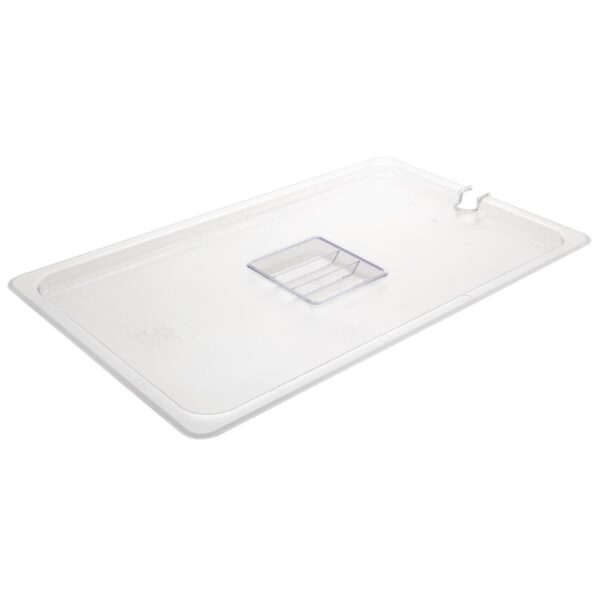 Vogue Clear Polycarbonate Notched Lid - GN 1/1 - Image 4