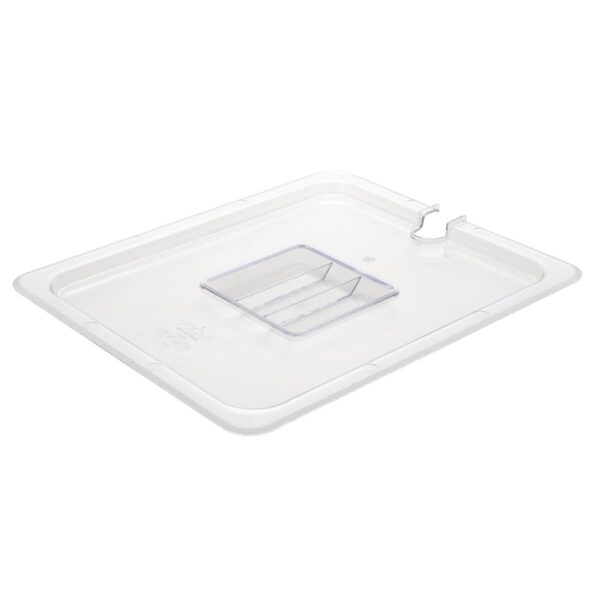 Vogue Clear Polycarbonate Notched Lid - GN 1/2 - Image 5