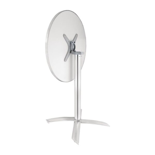 Bolero St/St Round Flip Top Bistro Table - 60cm - Image 4