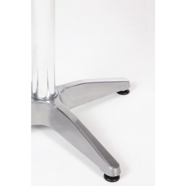 Bolero Round Table with Curved Edge Heavy Duty Base Dia - 60x72cm - Image 5