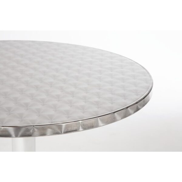 Bolero Round Table with Curved Edge Heavy Duty Base Dia - 60x72cm - Image 7
