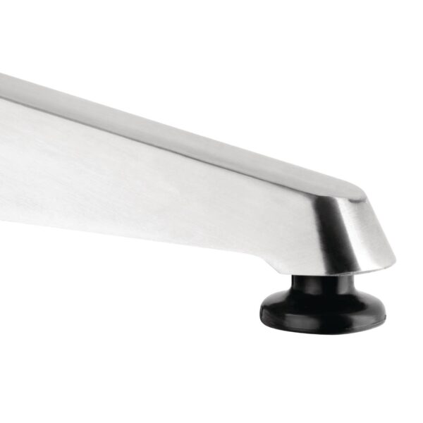 Bolero Square Table with Curved Edge Heavy Duty Base Dia - 60x60x72cm - Image 2