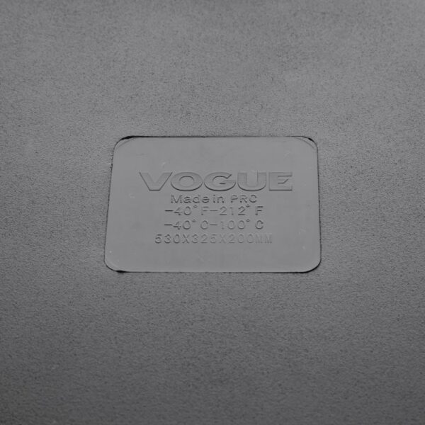 Vogue Black Polycarbonate - GN 1/1 200mm - Image 6