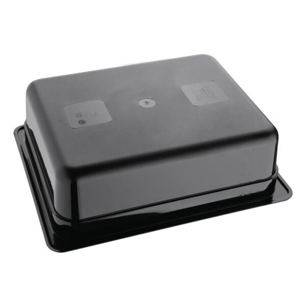 Vogue Black Polycarbonate - GN 1/2 100mm - Image 6