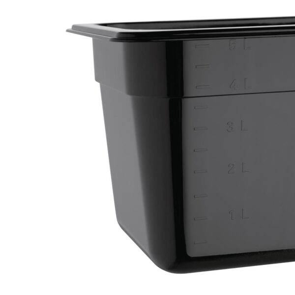 Vogue Black Polycarbonate - GN 1/3 150mm - Image 5