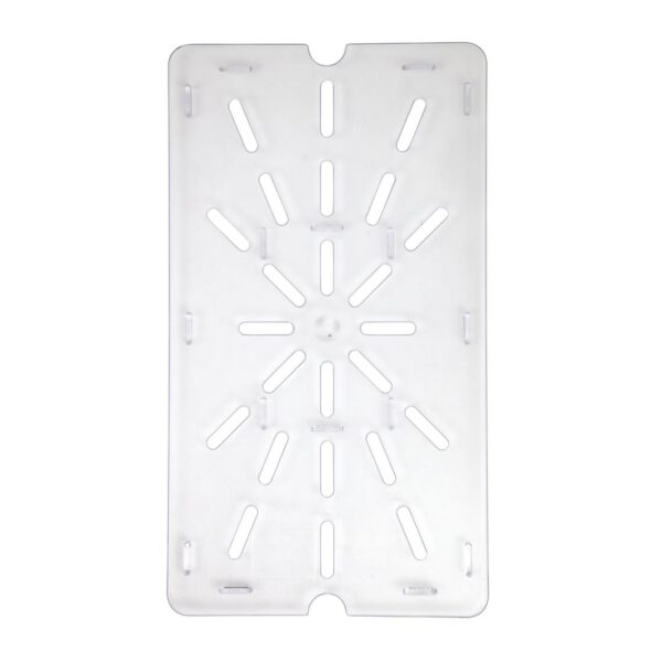 Vogue Clear Polycarbonate Drainer Plate - GN 1/1 - Image 3