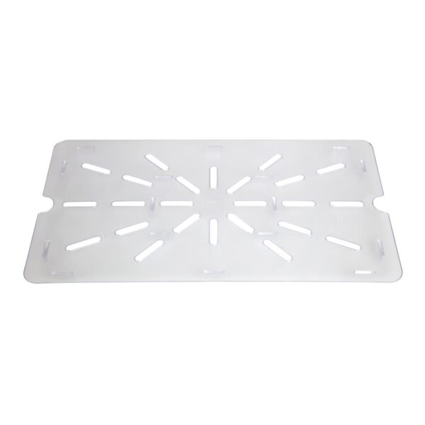 Vogue Clear Polycarbonate Drainer Plate - GN 1/1