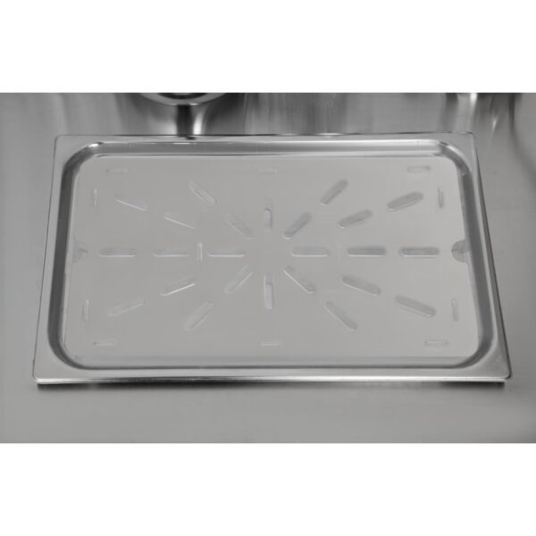Vogue Clear Polycarbonate Drainer Plate - GN 1/1 - Image 6