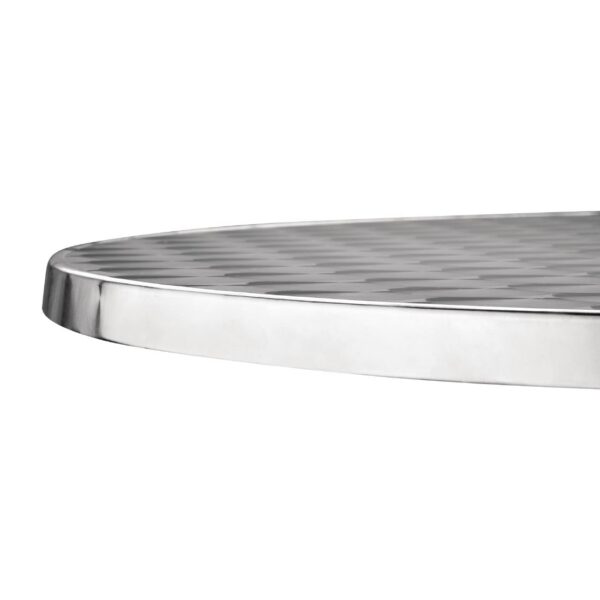 Bolero Poseur Table St/St - 60cm dia - Image 2