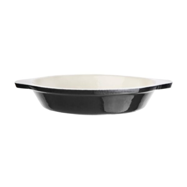 Vogue Round Gratin Black - 750ml 25fl oz - Image 2