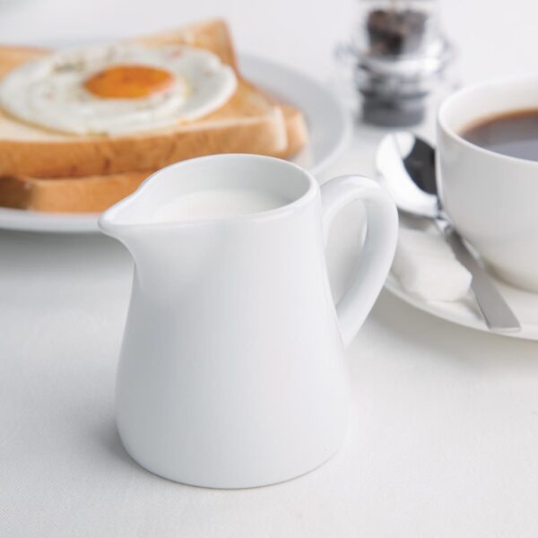 Olympia Whiteware Jug - 6oz (Box 6) - Image 6