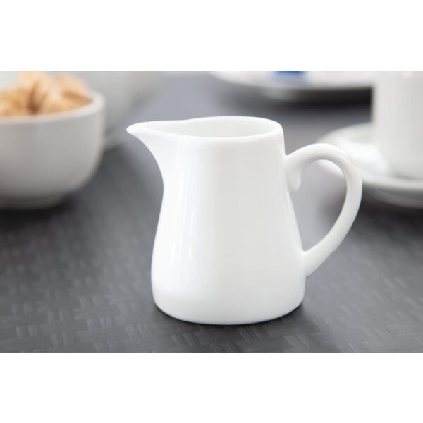 Olympia Whiteware Jug - 6oz (Box 6) - Image 7
