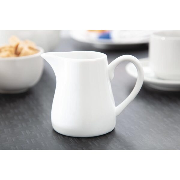 Olympia Whiteware Jug - 7.5oz (Box 6) - Image 8