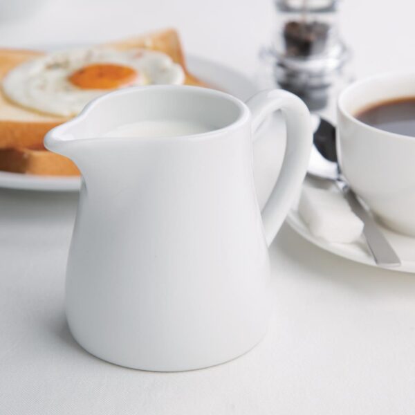 Olympia Whiteware Jug - 10oz (Box 6) - Image 7
