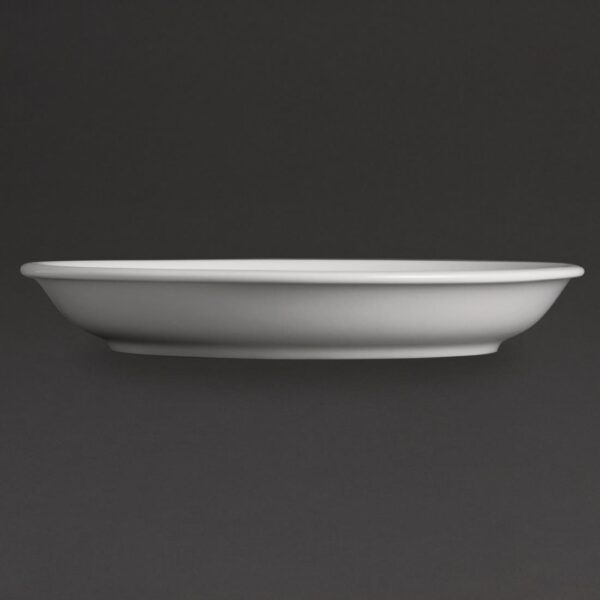 Olympia Whiteware Cappuccino Cup Saucer - 180mm 15oz (Box 12) - Image 3
