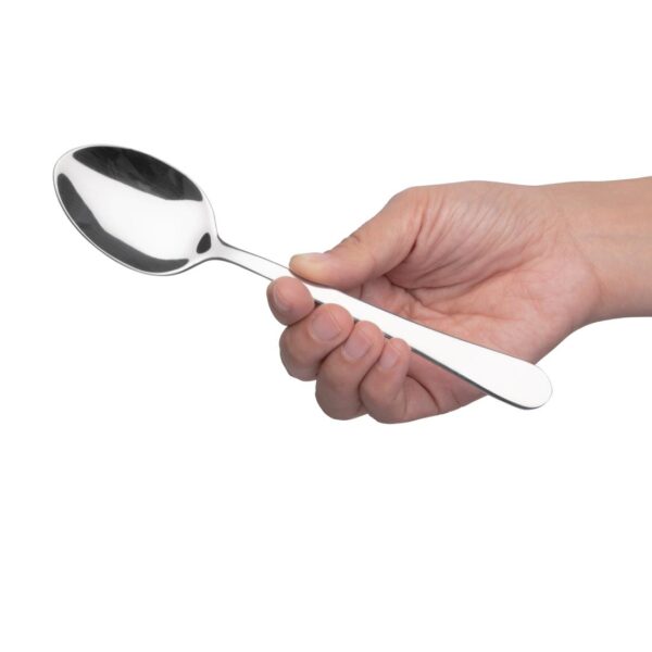 Olympia Buckingham Dessert Spoon St/St 18/0 (Box 12) - Image 4