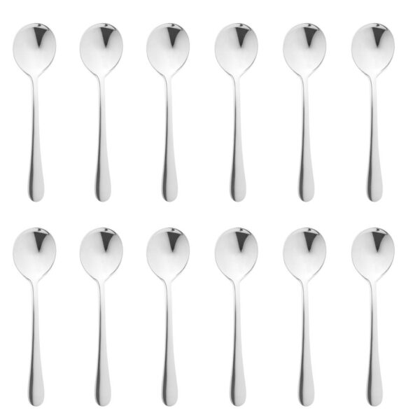 Olympia Buckingham Soup Spoon St/St 18/0 (Box 12) - Image 3