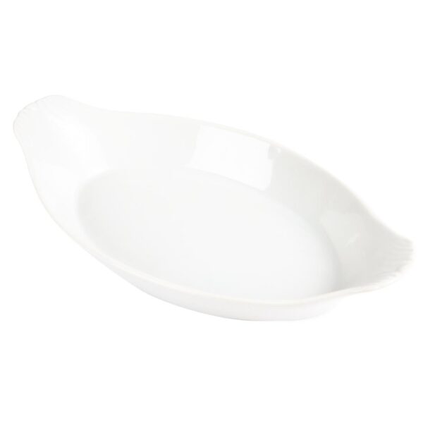 Olympia Whiteware Oval Eared Dish - 53Hx289Wx166mmD (Box 6) - Image 3