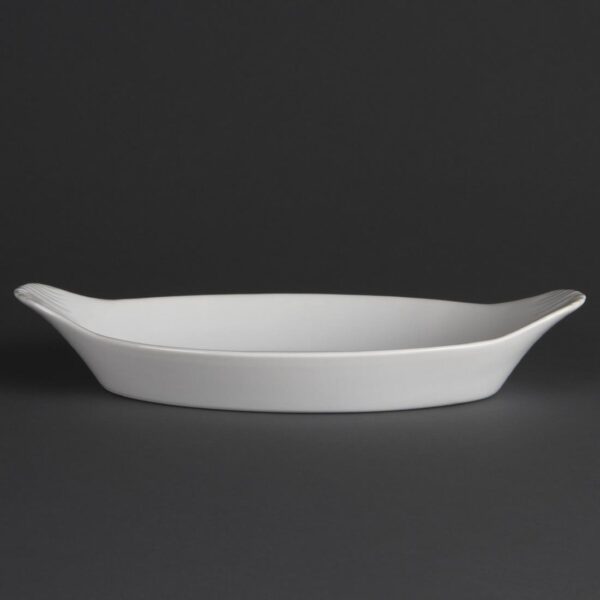 Olympia Whiteware Oval Eared Dish - 53Hx289Wx166mmD (Box 6) - Image 4