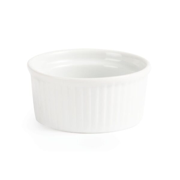 Olympia Whiteware Ramekin - 80mm 3 1/4" 90ml 3oz (Box 12) - Image 2