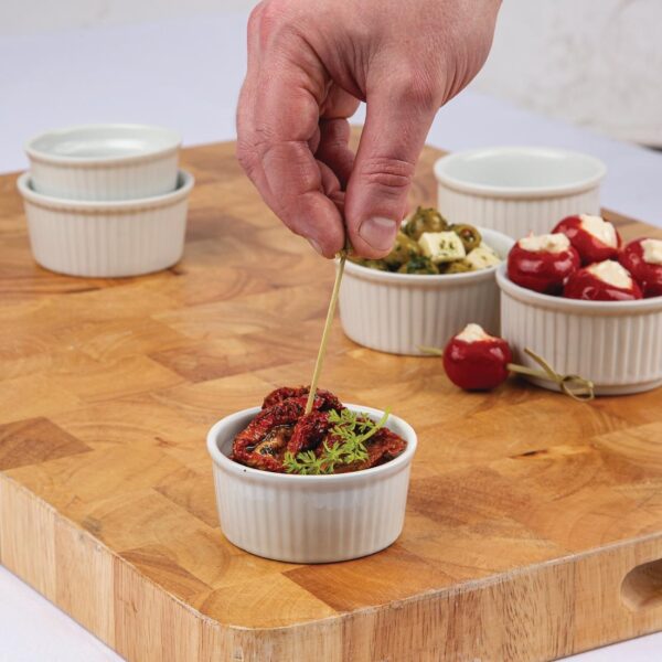 Olympia Whiteware Ramekin - 80mm 3 1/4" 90ml 3oz (Box 12) - Image 4