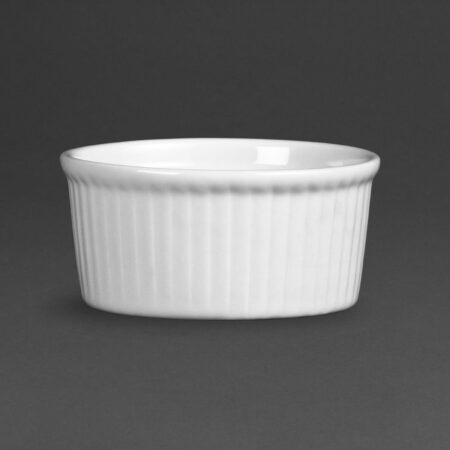 Olympia Whiteware Ramekin - 80mm 3 1/4" 90ml 3oz (Box 12)