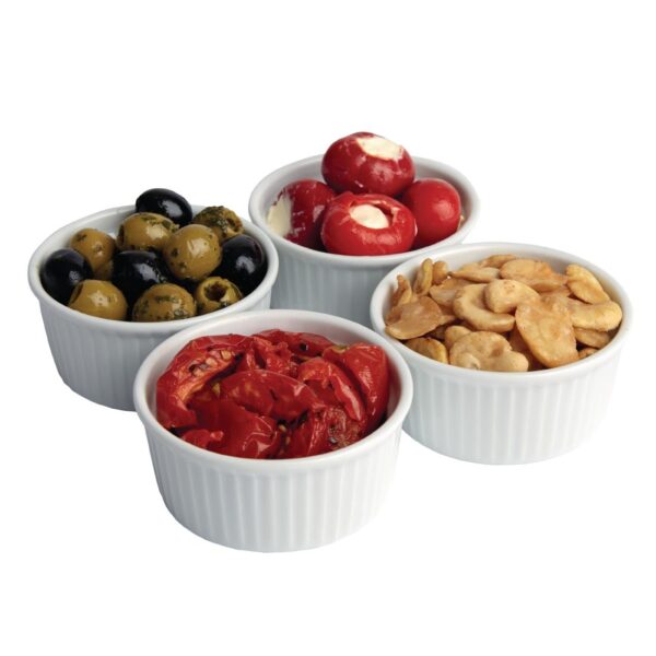 Olympia Whiteware Ramekin - 80mm 3 1/4" 90ml 3oz (Box 12) - Image 6