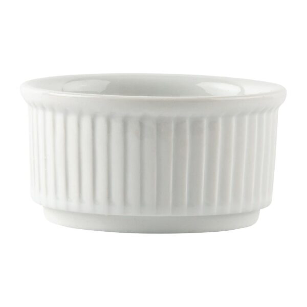 Olympia Whiteware Stacking Ramekin - 8.5cm 3 1/4" (Box 12) - Image 4