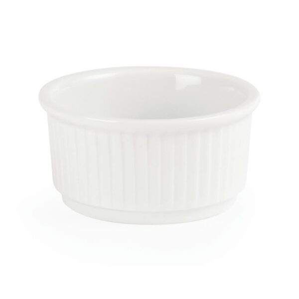 Olympia Whiteware Stacking Ramekin - 8.5cm 3 1/4" (Box 12) - Image 2