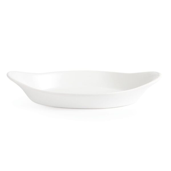 Olympia Whiteware Oval Eared Dish - 270ml 43Hx229Wx127mmD (Box 6) - Image 2