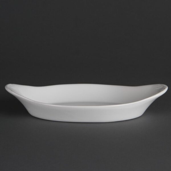 Olympia Whiteware Oval Eared Dish - 270ml 43Hx229Wx127mmD (Box 6) - Image 4