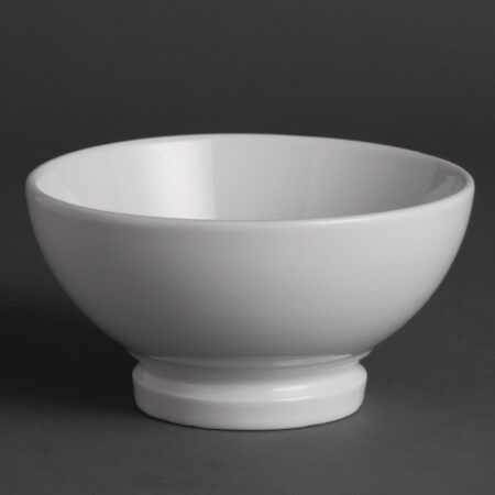 Olympia Whiteware Sevres Bowl - 14cm 5 1/2" (Box 6)