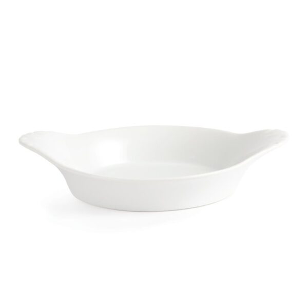 Olympia Whiteware Round Eared Dish - 47Hx220Wx177mmD (Box 6) - Image 2