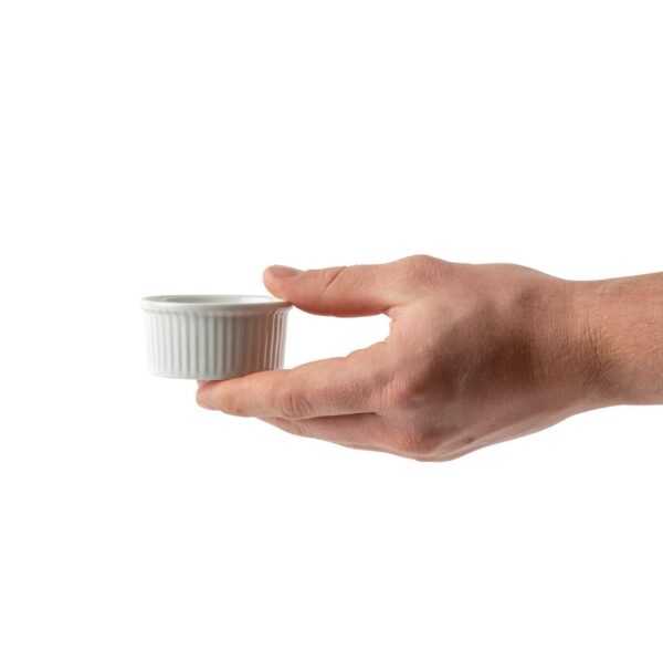 Olympia Whiteware Ramekin - 69mm 2 3/4" (Box 12) - Image 7
