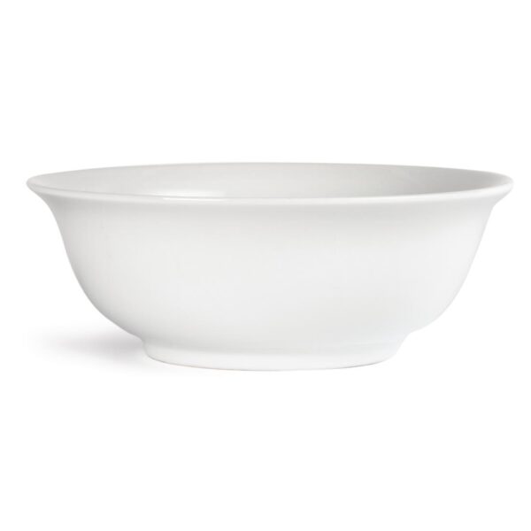 Olympia Whiteware Salad Bowl - 235mm 9 1/4" (Box 6) - Image 2