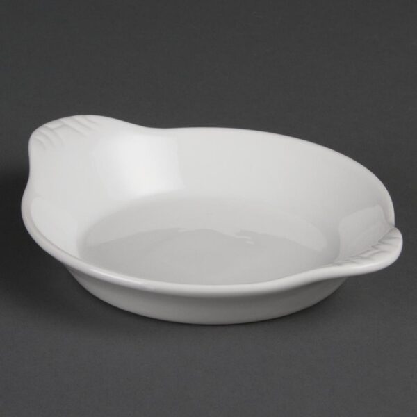 Olympia Whiteware Round Eared Dish 34Hx167Wx137mmD (Box 6) - Image 3