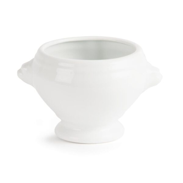 Olympia Whiteware Lion Head Soup Bowl - 10.5cm 4" (Box 6) - Image 2