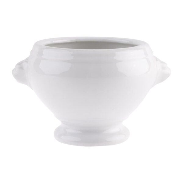 Olympia Whiteware Lion Head Soup Bowl - 10.5cm 4" (Box 6) - Image 3