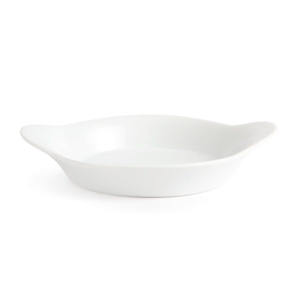 Olympia Whiteware Round Eared Dish - 40x192x151mm (Box 6) - Image 2