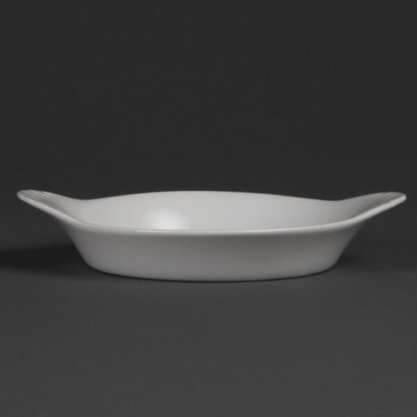 Olympia Whiteware Round Eared Dish - 40x192x151mm (Box 6)
