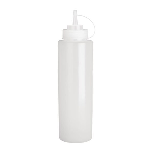 Vogue Squeeze Sauce Bottle Clear - 994ml 35fl oz - Image 2