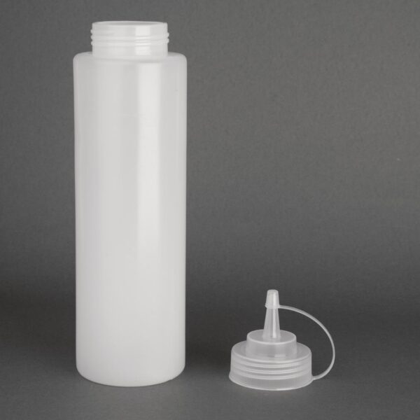 Vogue Squeeze Sauce Bottle Clear - 994ml 35fl oz - Image 4