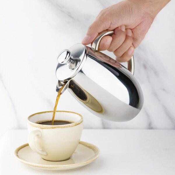 Cafetiere Insulated St/St - 3 Cup 350ml - Image 5