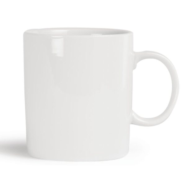 Olympia Whiteware Large Mug White - 480ml 17oz (Box 12) - Image 2